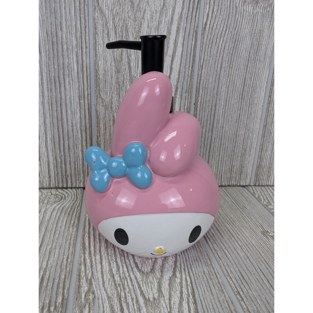 SANRIO My Melody Head Lotion Soap Dispenser Pump Pink Blue Bow